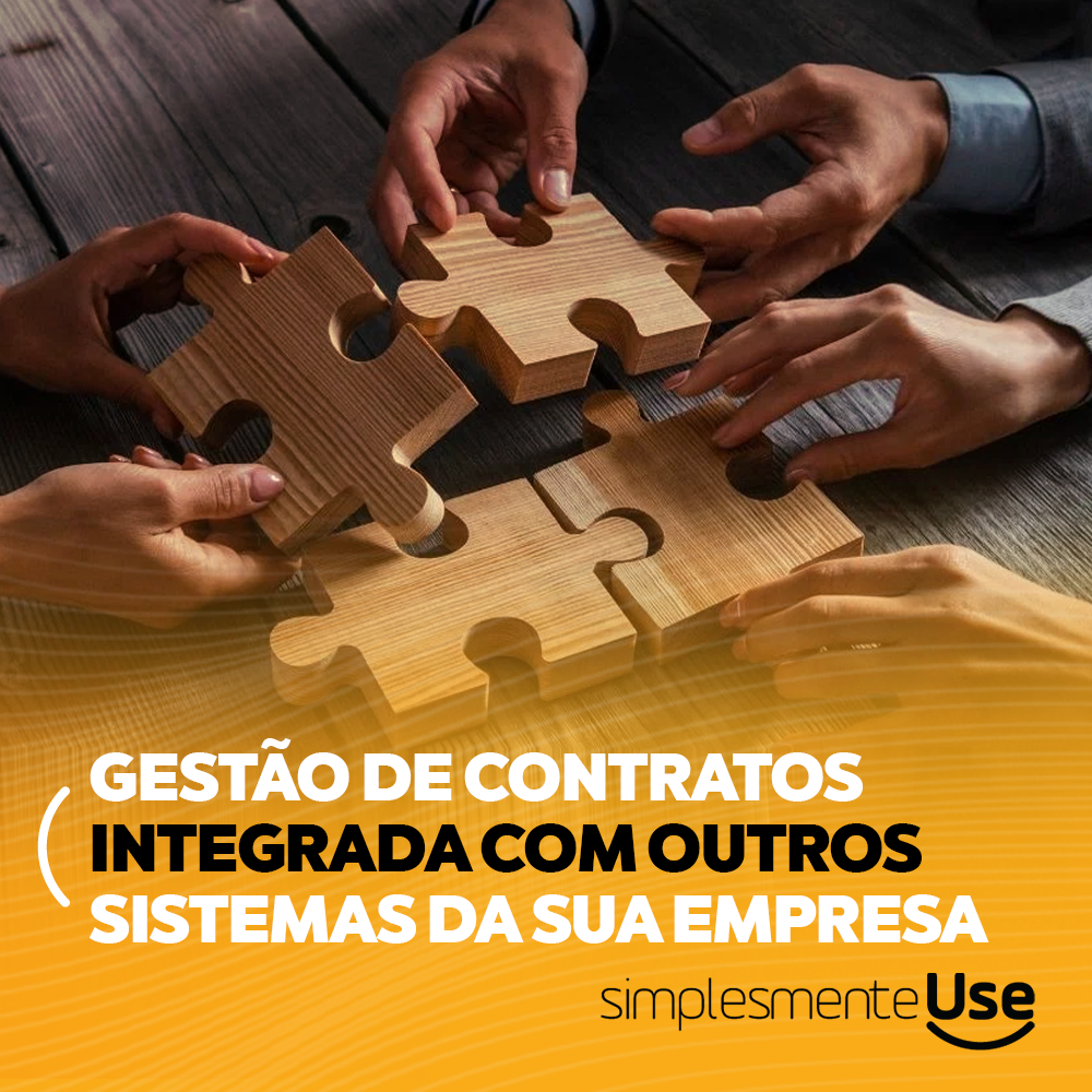 Gestão de Contratos integrada com outros sistemas da sua empresa