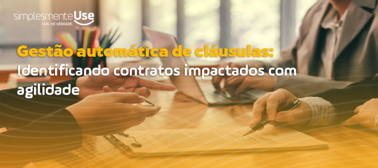 gestão automática de cláusulas